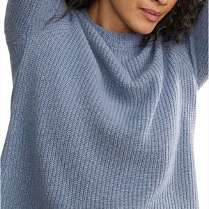 Denim Blue Jenni Kayne Fisherman Women's Sweater